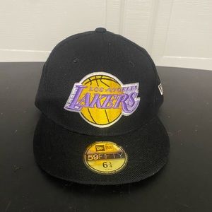 Los Angeles Lakers new era cap hardwood classics 6 3/4